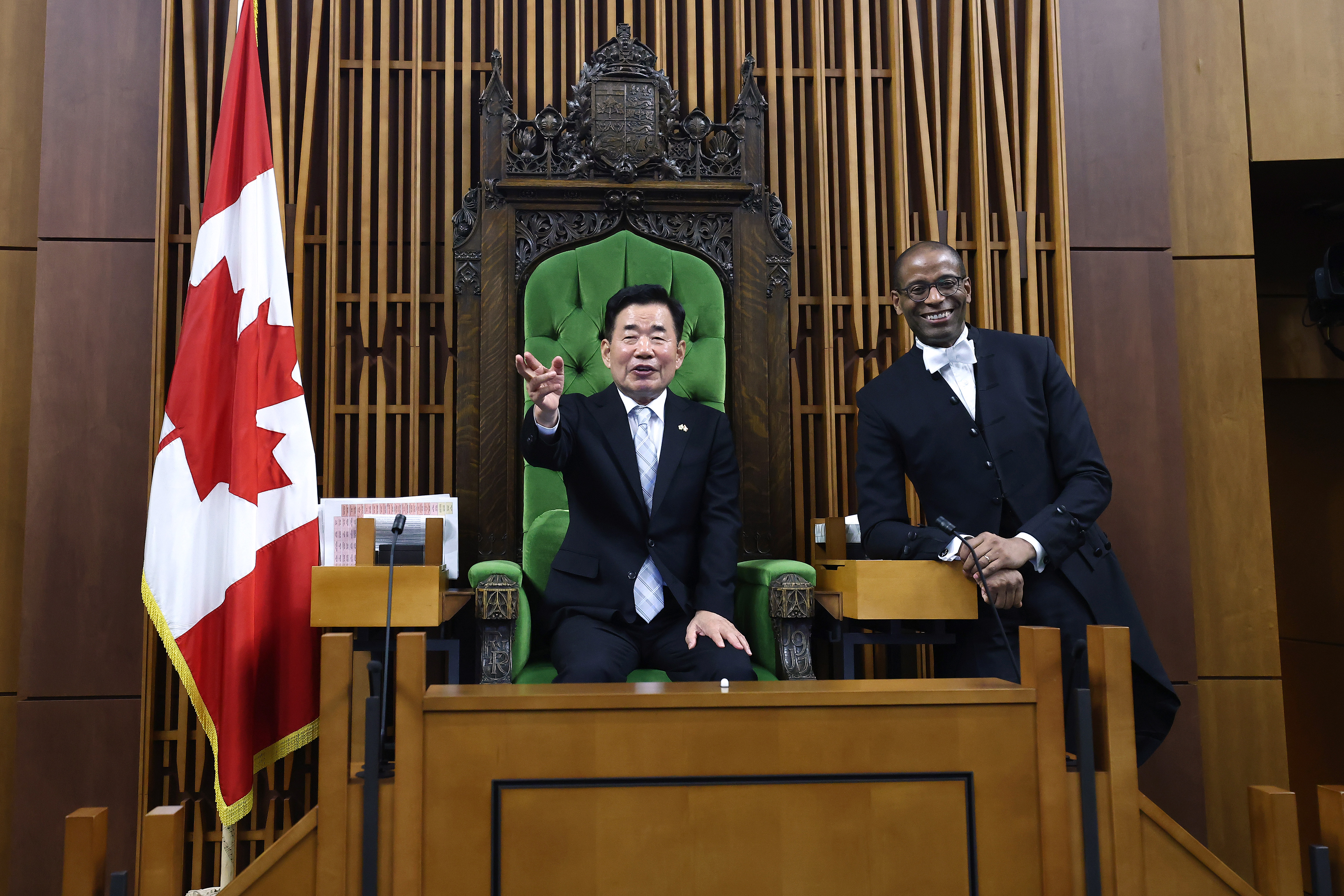김진표 의장, 퍼거스 캐나다 하원의장과 회담(2) 관련사진 1 보기