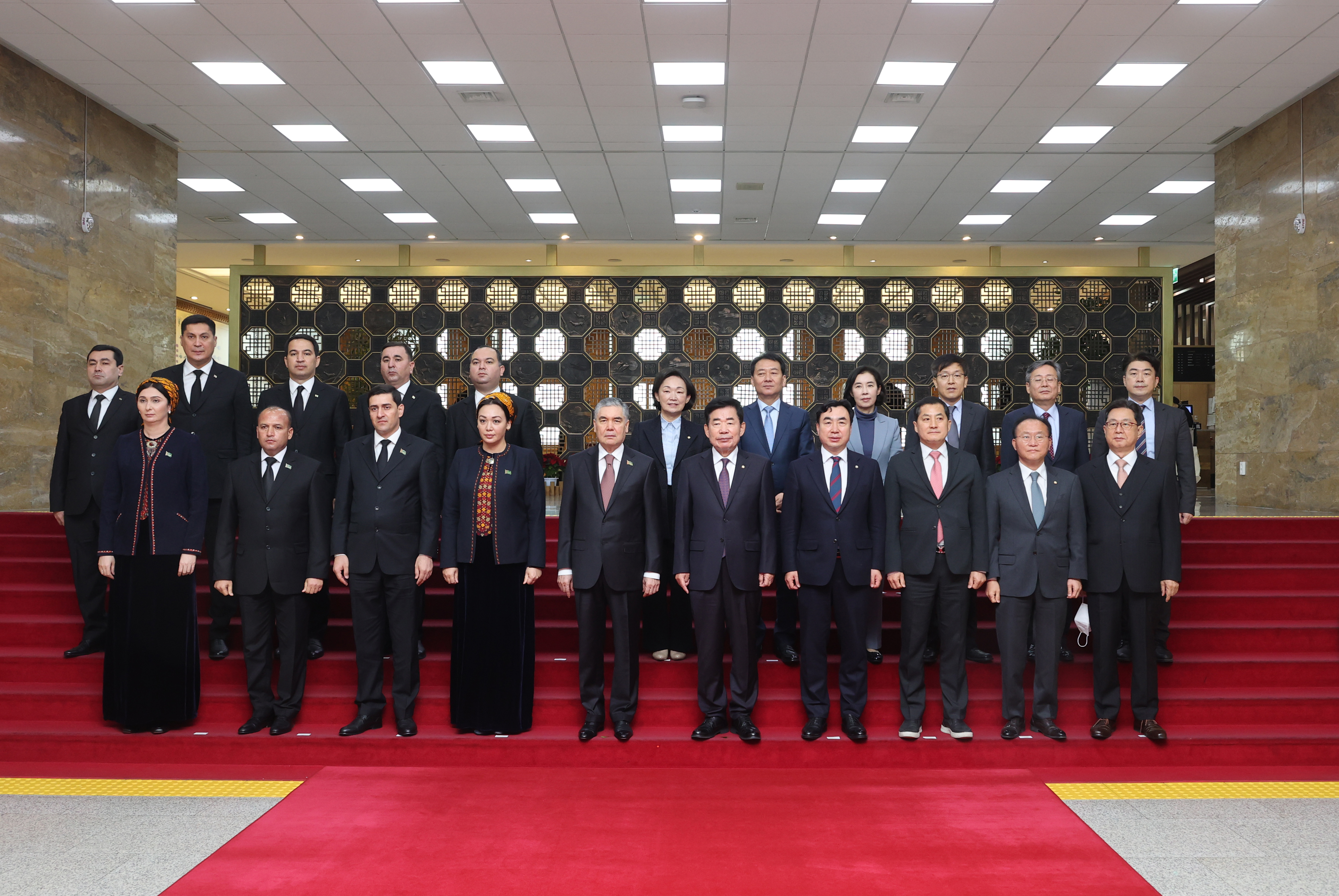 김진표 의장, 베르디무하메도프 투르크메니스탄 상원의장과 회담 관련사진 3 보기