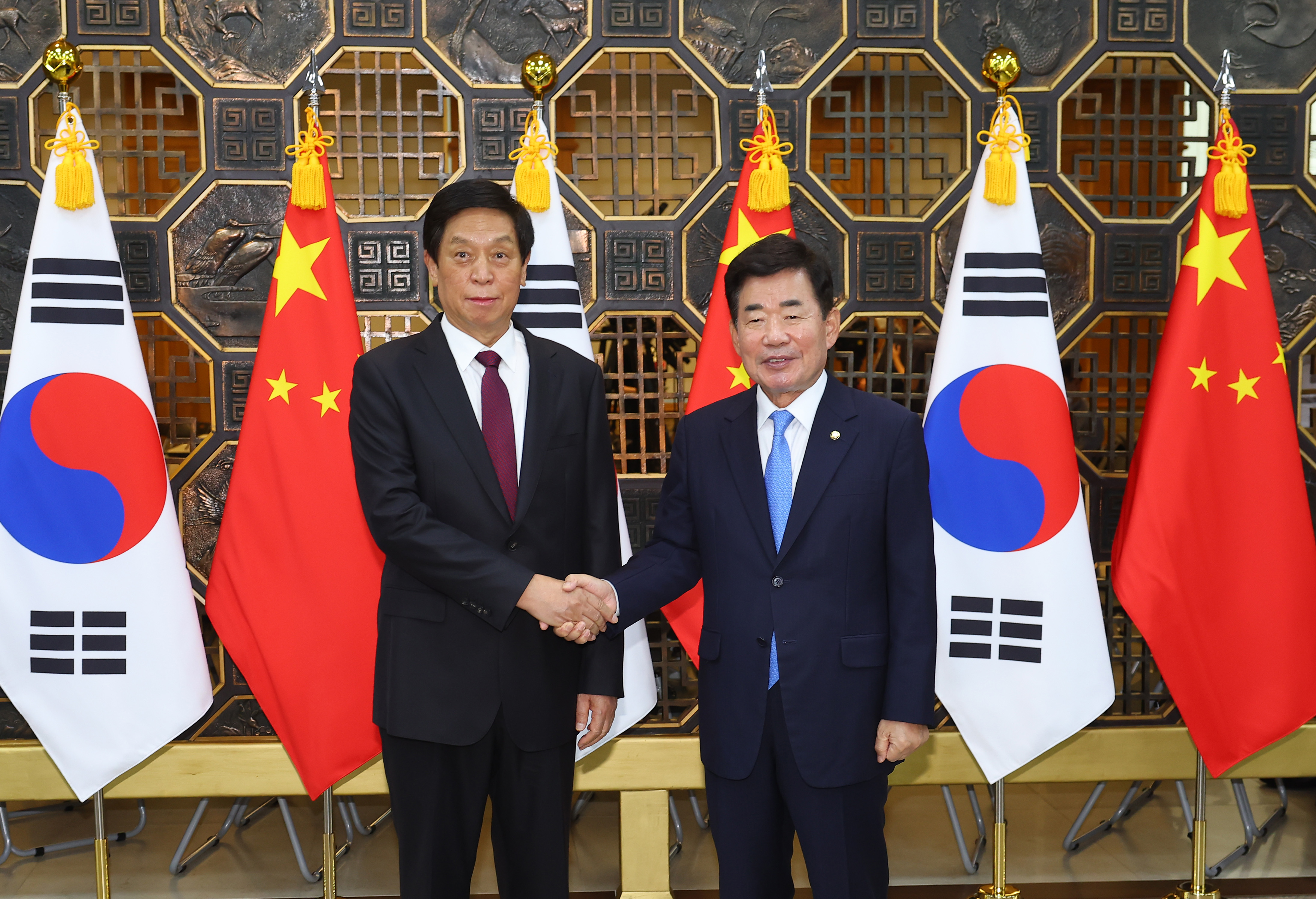 김진표 의장, 리잔수 中 전인대 상무위원장과 회담 1.jpg